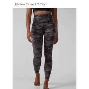 Athleta Camo 7/8 Tight